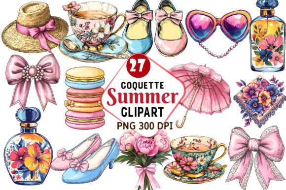 Download Coquette Summer Clipart - Coquette summer clipart Collection