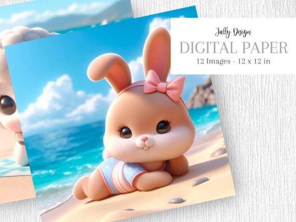 Download Cute Baby Animals Laying on the Beach 10 - Premium Resources